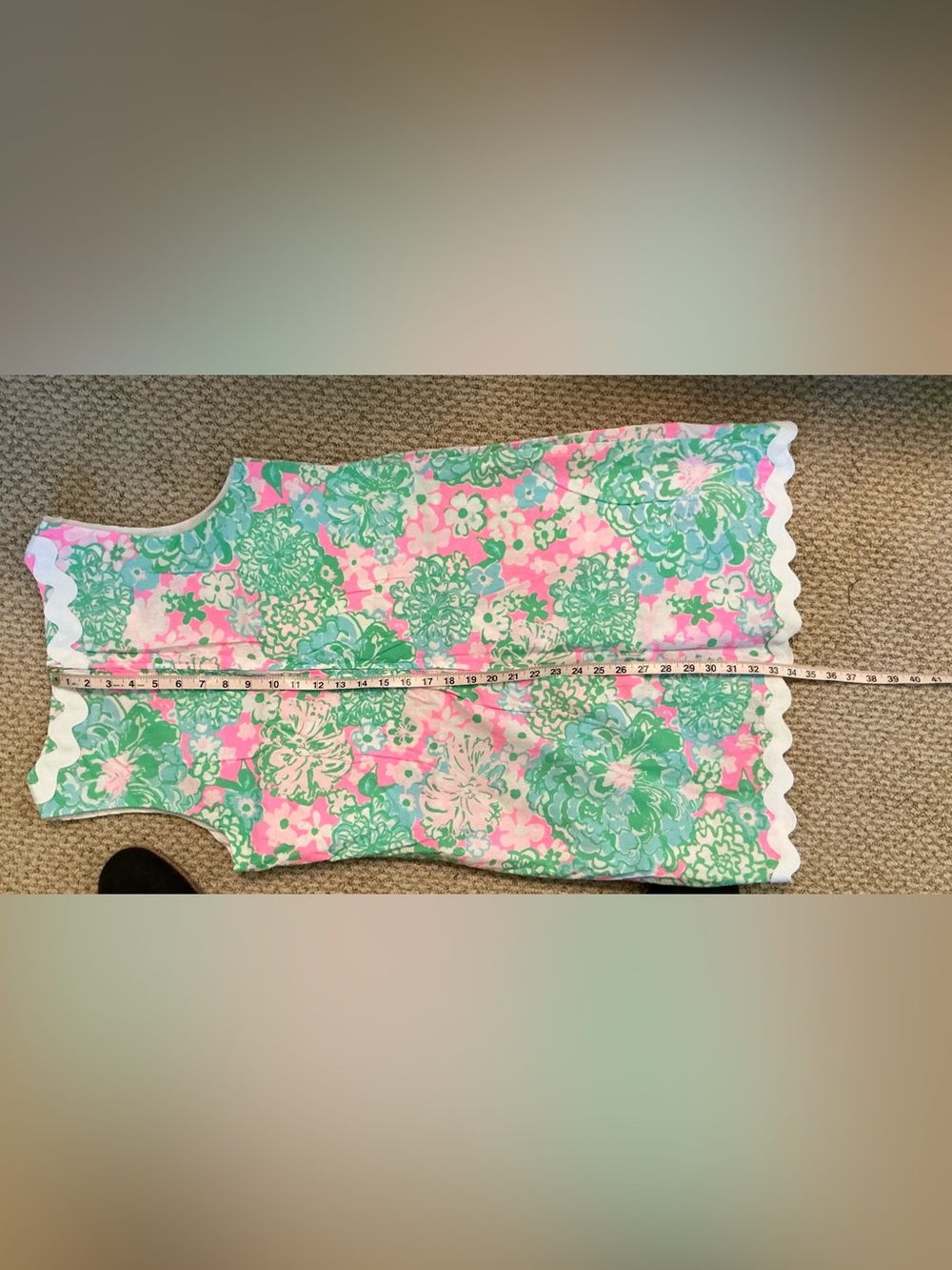 Lilly Pulitzer Romey shift romper dress sz 12 - Picture 6 of 6